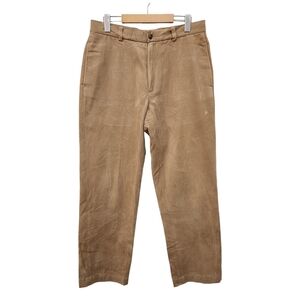 Vintage Brooks Brothers Hudson Corduroy Pants Mens 33x30 Tan Brown Strai…